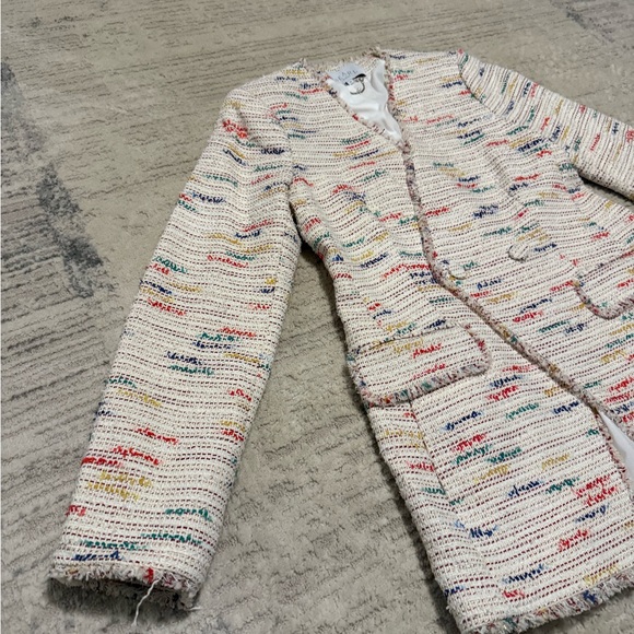 NWT Zimmermann Devi Tuck Pants in White Size 1/ US 6 - Picture 9 of 13